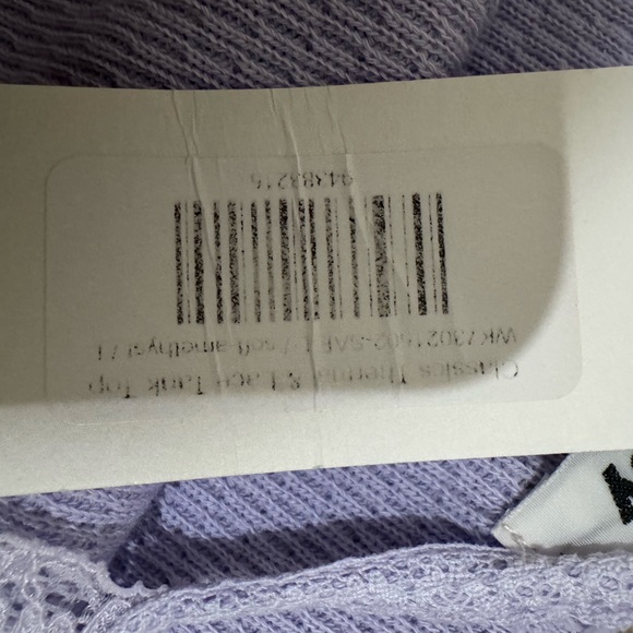 Madhappy Textured Lavender Lace tank women’s large $70 - Picture 7 of 9